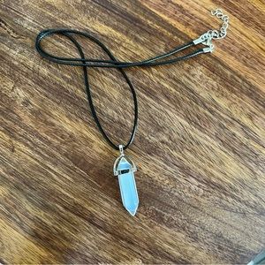 Opalite Crystal Pendant Necklace